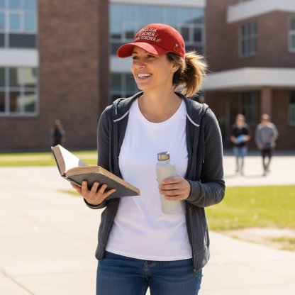 ENGLISH TEACHER 🎵 GYM TEACHER 🏈 💍 Cap