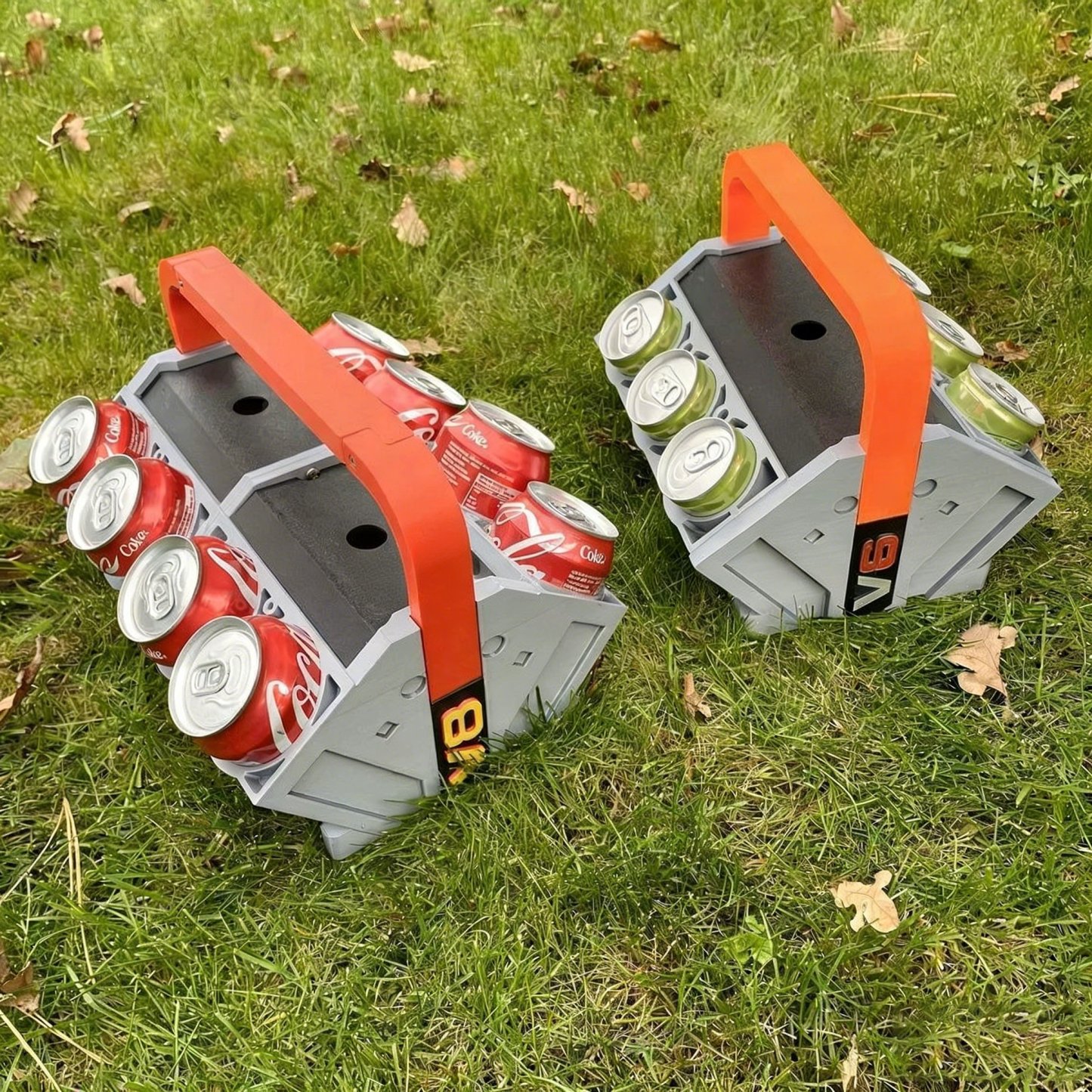 V4/V6/V8 Engine Cylinder Block Cooler Drink Holder 🚗🍻