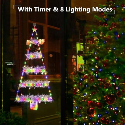 🎄Preheat 2025 Sale 49% OFF! - LED Ladder Lights with Climbing Santa Claus