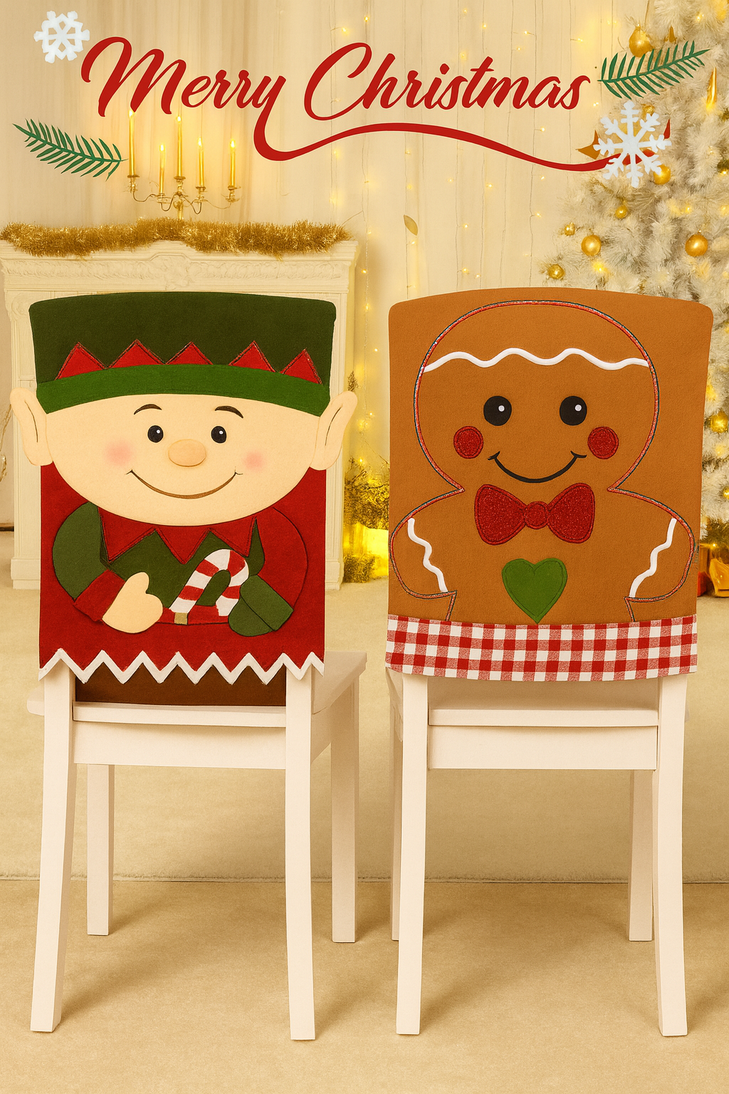 🎄Christmas Chair Back Cover
