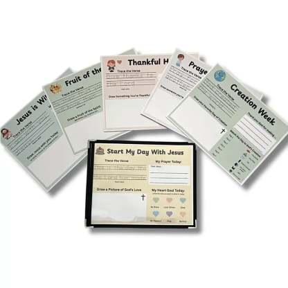 🔥LAST DAY 50% OFF -✝️Christian Faith Habit Kit for Kids - Daily Devotion Routine