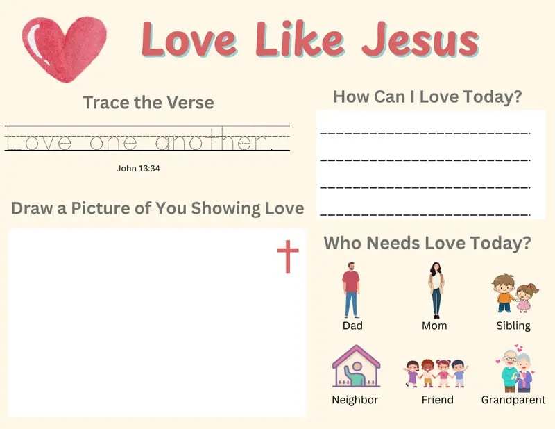 🔥LAST DAY 50% OFF -✝️Christian Faith Habit Kit for Kids - Daily Devotion Routine