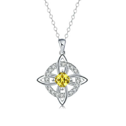 Mystical Birthstone Witches Knot Necklace🔮💞Protect Your Loved Ones