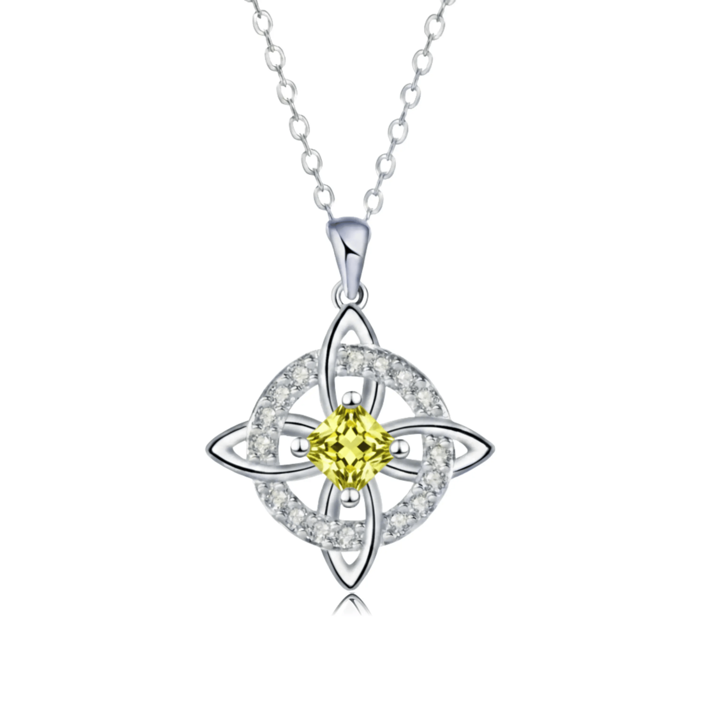 Mystical Birthstone Witches Knot Necklace🔮💞Protect Your Loved Ones