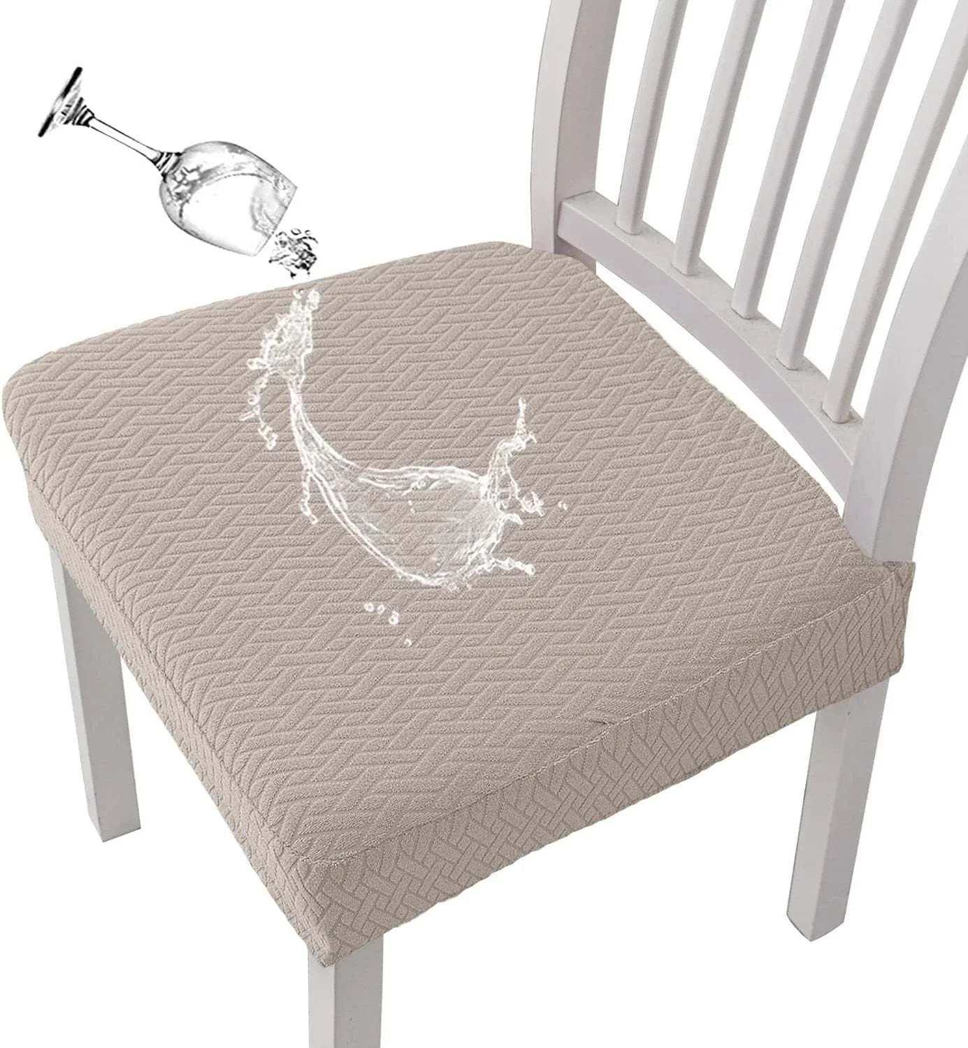 ⛱️🔥 Waterproof Jacquard Chair Covers! Durable, Stylish & Easy-Clean 🪑✨