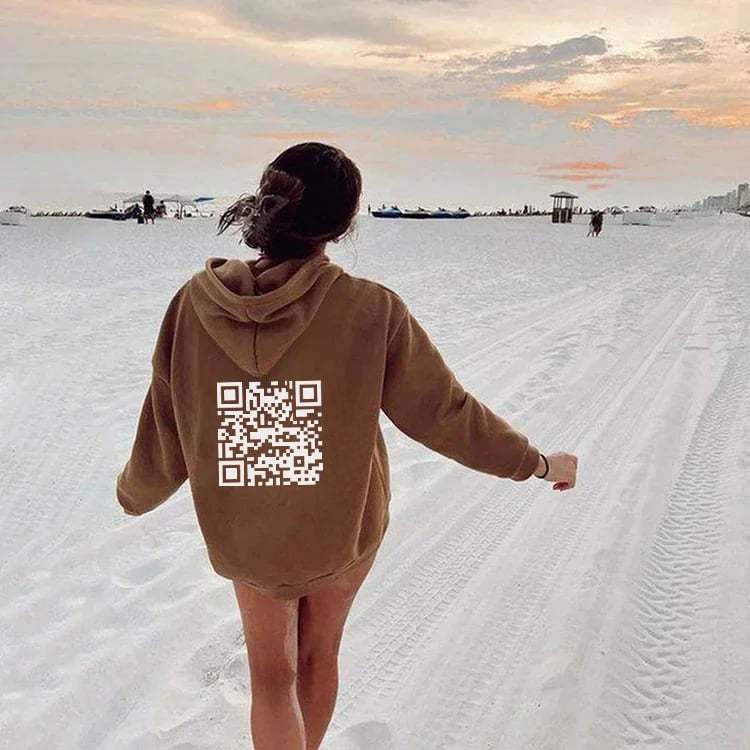 Funny FU QR Code Hoodie(Buy 2 Get Free Shipping)