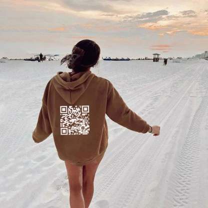 Funny FU QR Code Hoodie(Buy 2 Get Free Shipping)