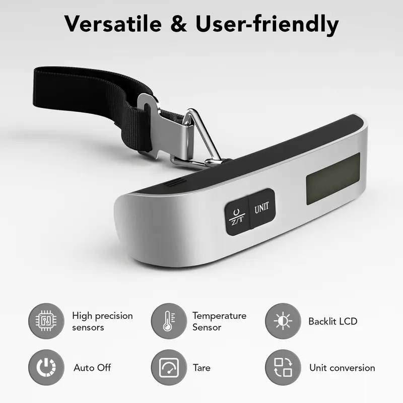 Last Day Sale Portable Digital Luggage Scale Accurate Weighing