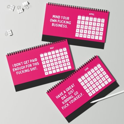🔥LAST DAY BUY 2 GET 1 FREE🎁2026 Things I Want To Say At Work Calendar