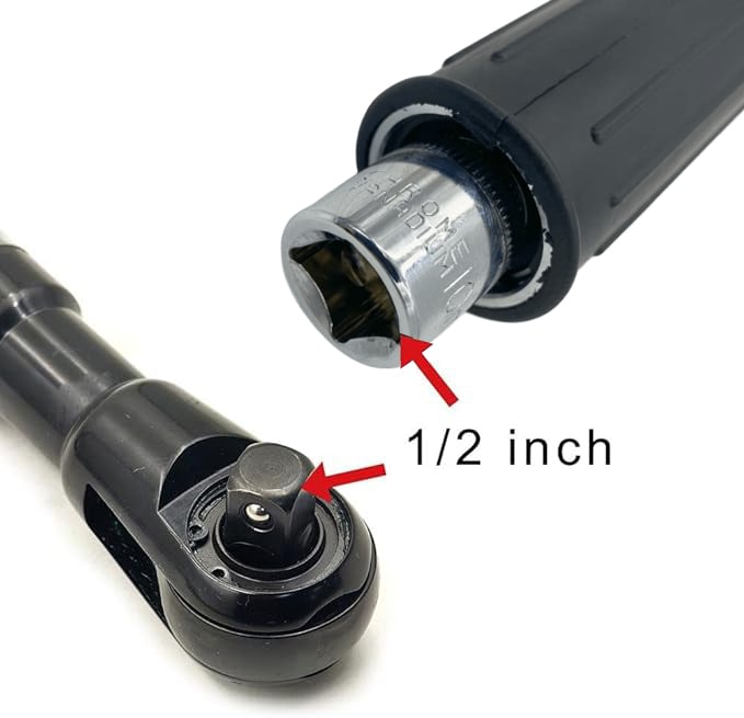 🔥 1/2-inch multi-function electric extension wrench