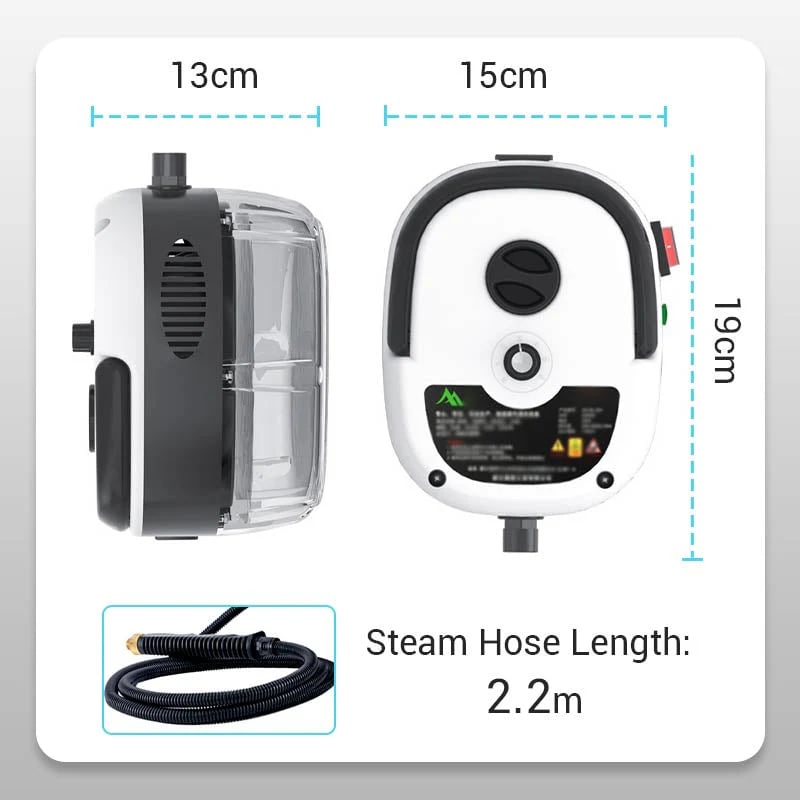 🎄Christmas Sale🔥2500W Handheld High-Temperature Pressurized Steam Cleaner