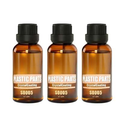 🚗 Car Plastic Parts Crystal Coating Restorer – Fast Refresh, Long-Lasting Shine, Anti-Aging & Waterproof, Easy to Apply, Restores Faded Plastic & Trim Like New ✨