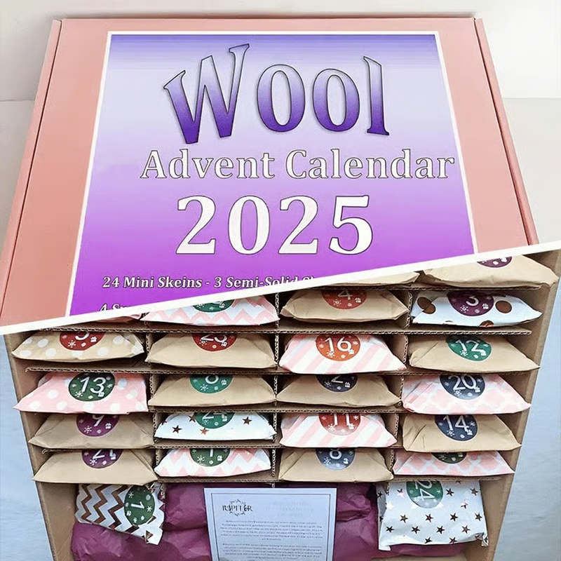 🎁Early Christmas Sale 49% OFF🐑🧶Wool  Advent Calendar 2025