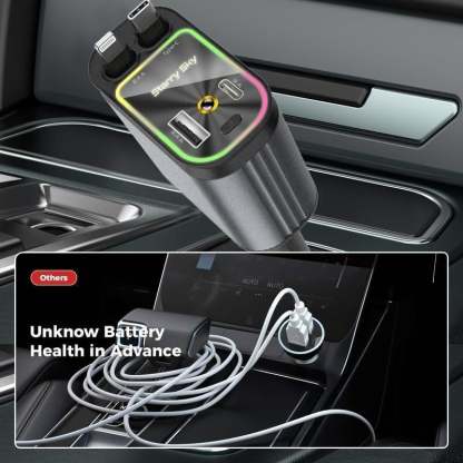 ⚡Starlight In Car Roof Retractable Car Charger,4-in-1 Fast Car Charger 🔋 | USB-C & Lightning | Fits iPhone & Android (Buy 2 FREE SHIPPING)