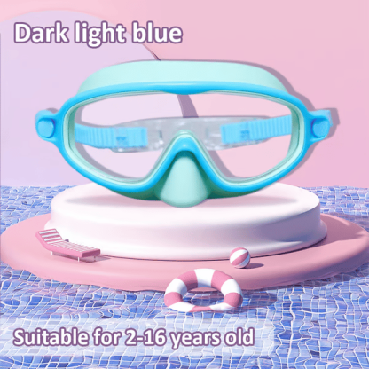🏊‍♀️Last Day Buy 1 Get 1 Free🏊‍♀️-HD children's large frame waterproof and anti-fog swimming goggles🏊‍♀️