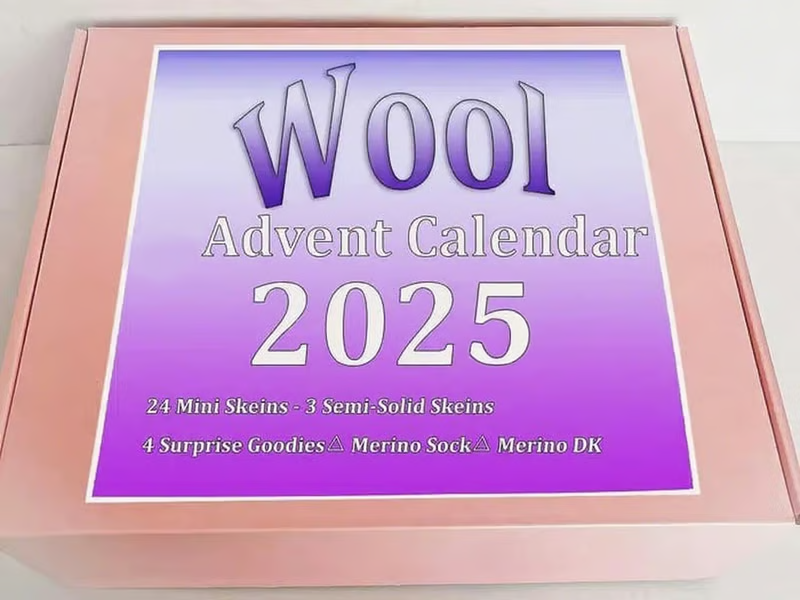 🎁Early Christmas Sale 49% OFF🐑🧶Wool  Advent Calendar 2025