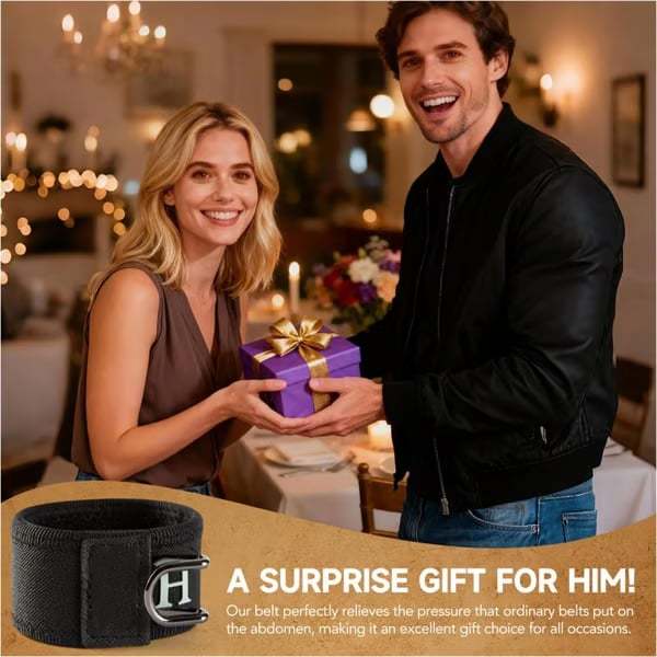 2Pcs Metal Hook Tactical Elastic Belt