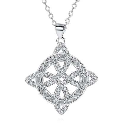 Mystical Birthstone Witches Knot Necklace🔮💞Protect Your Loved Ones
