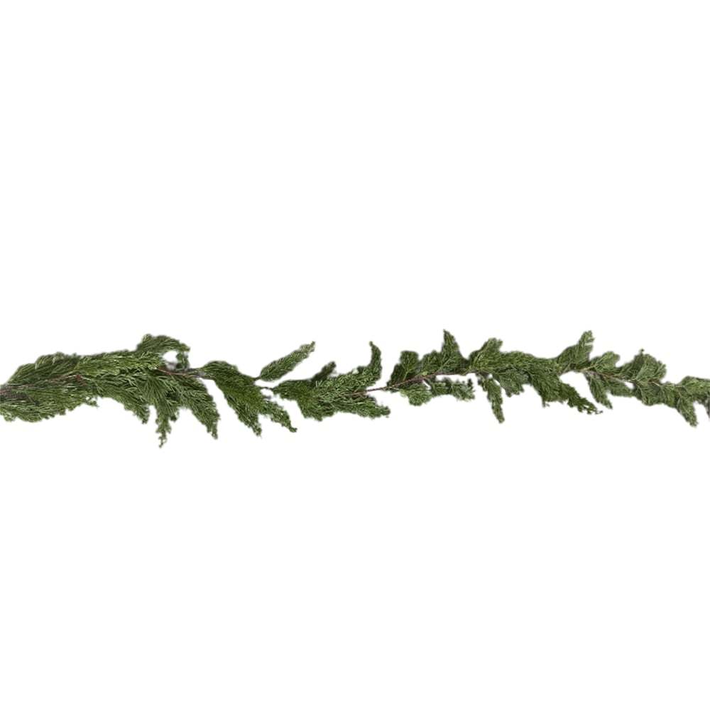 🎅⛄2025 Christmas Artificial Cypress Leaf Vine Wreath🎄(1.8m)