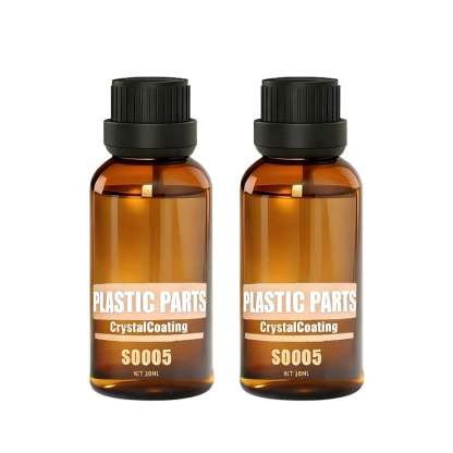 🚗 Car Plastic Parts Crystal Coating Restorer – Fast Refresh, Long-Lasting Shine, Anti-Aging & Waterproof, Easy to Apply, Restores Faded Plastic & Trim Like New ✨