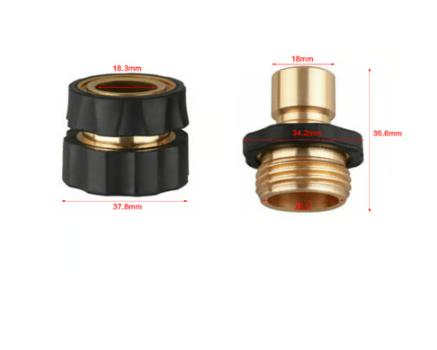 Hourleey Garden Hose Quick Connector