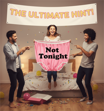Buy 3 Free Shipping💖Funny Giant Panties: Party's Best Joke!