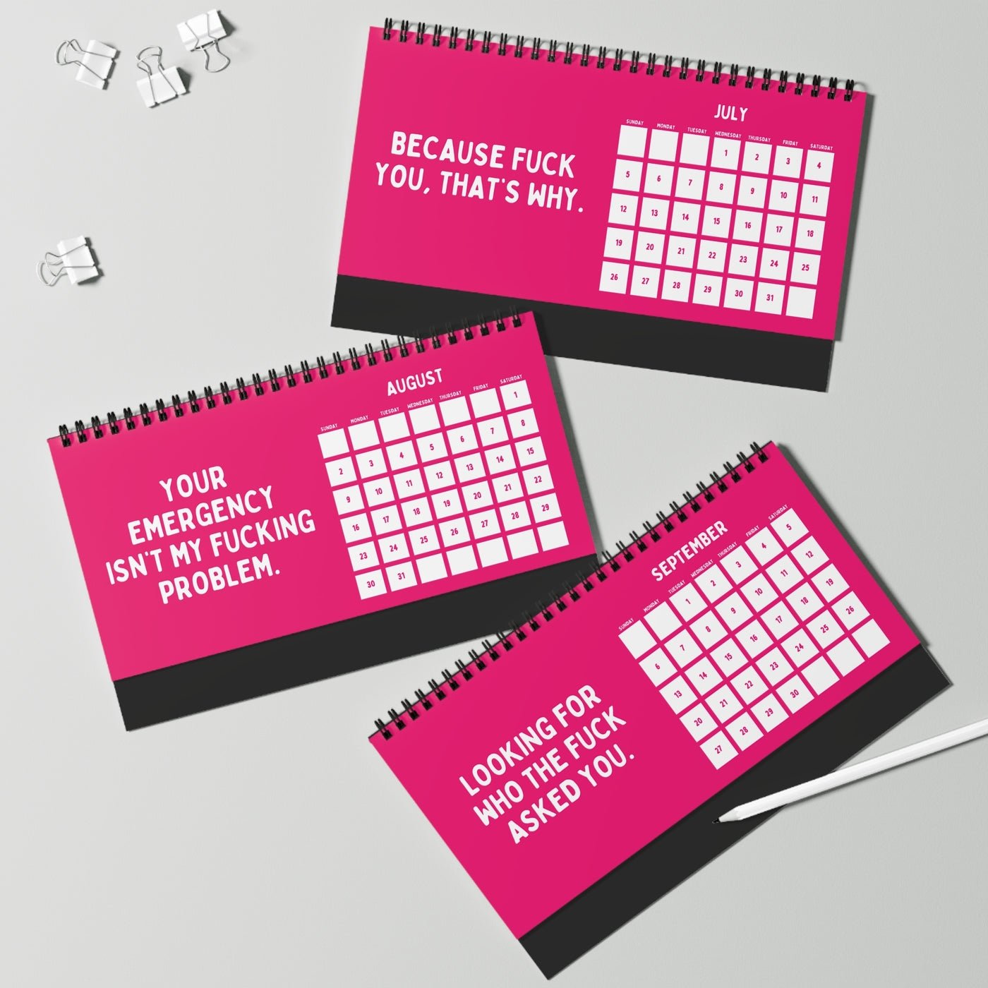 🔥LAST DAY BUY 2 GET 1 FREE🎁2026 Things I Want To Say At Work Calendar