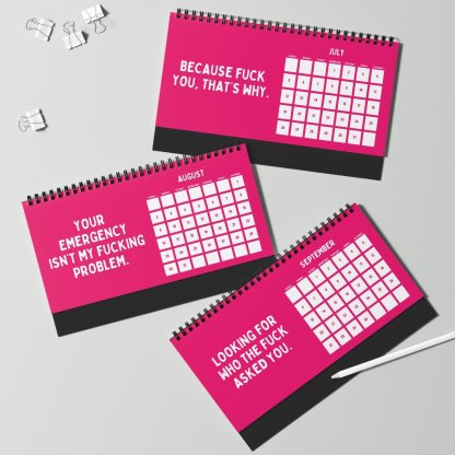 🔥LAST DAY BUY 2 GET 1 FREE🎁2026 Things I Want To Say At Work Calendar