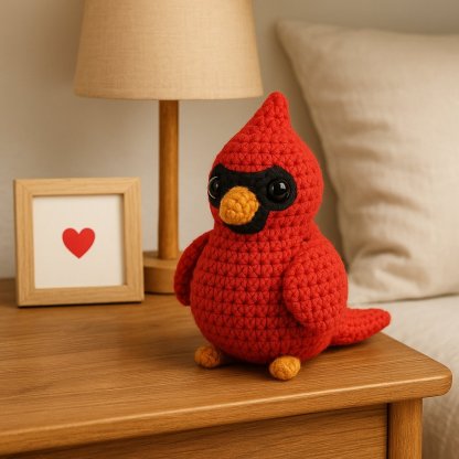 🐦 Emotional Support Cardinal – Always With You ❤️