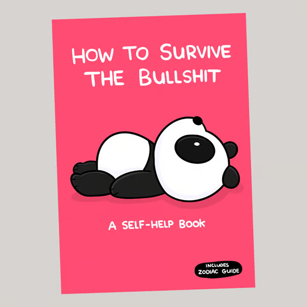 🔥Last Day 50% OFF📖💕‘How To Survive The Bullsh!t’ Book(📚HARDCOVER)