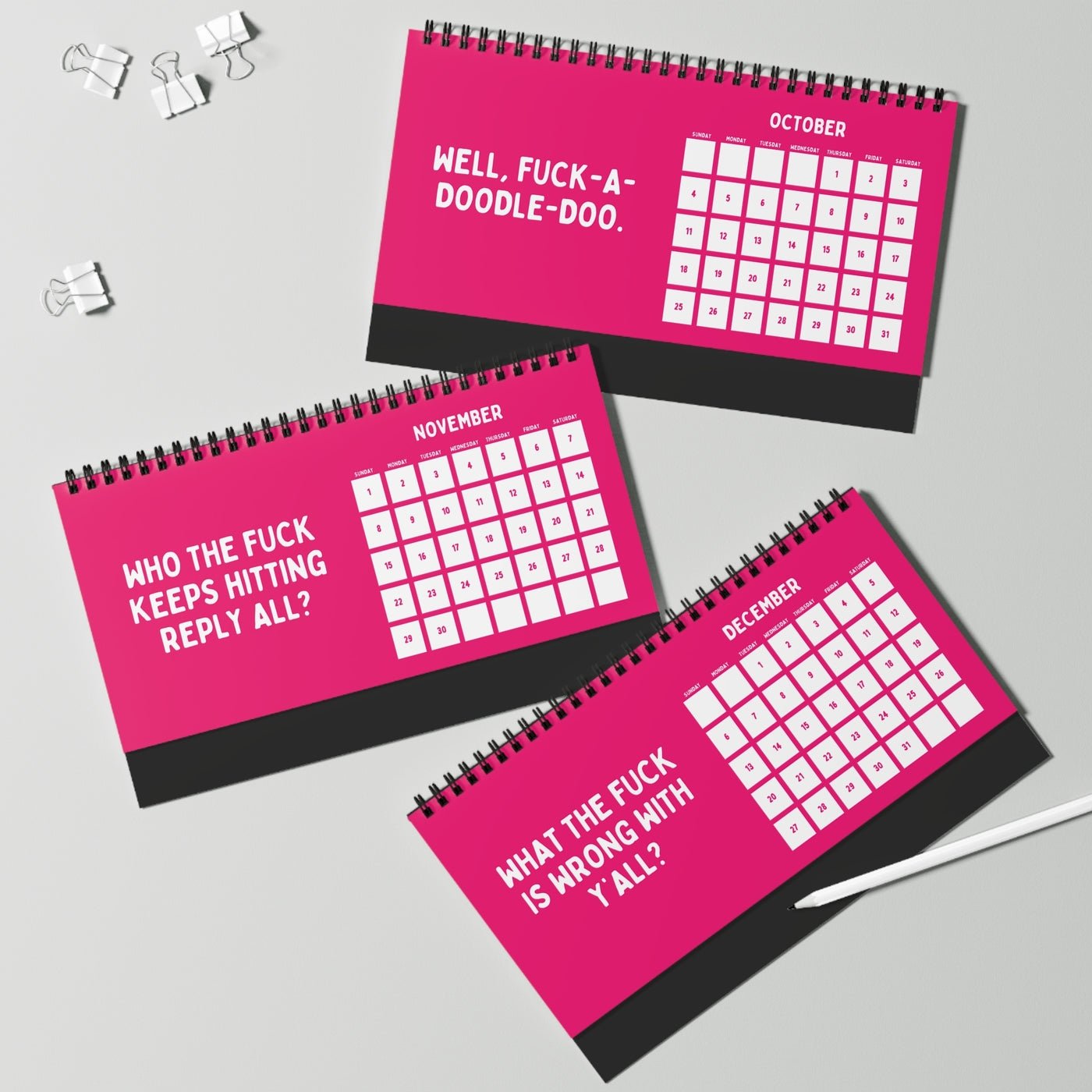 🔥LAST DAY BUY 2 GET 1 FREE🎁2026 Things I Want To Say At Work Calendar