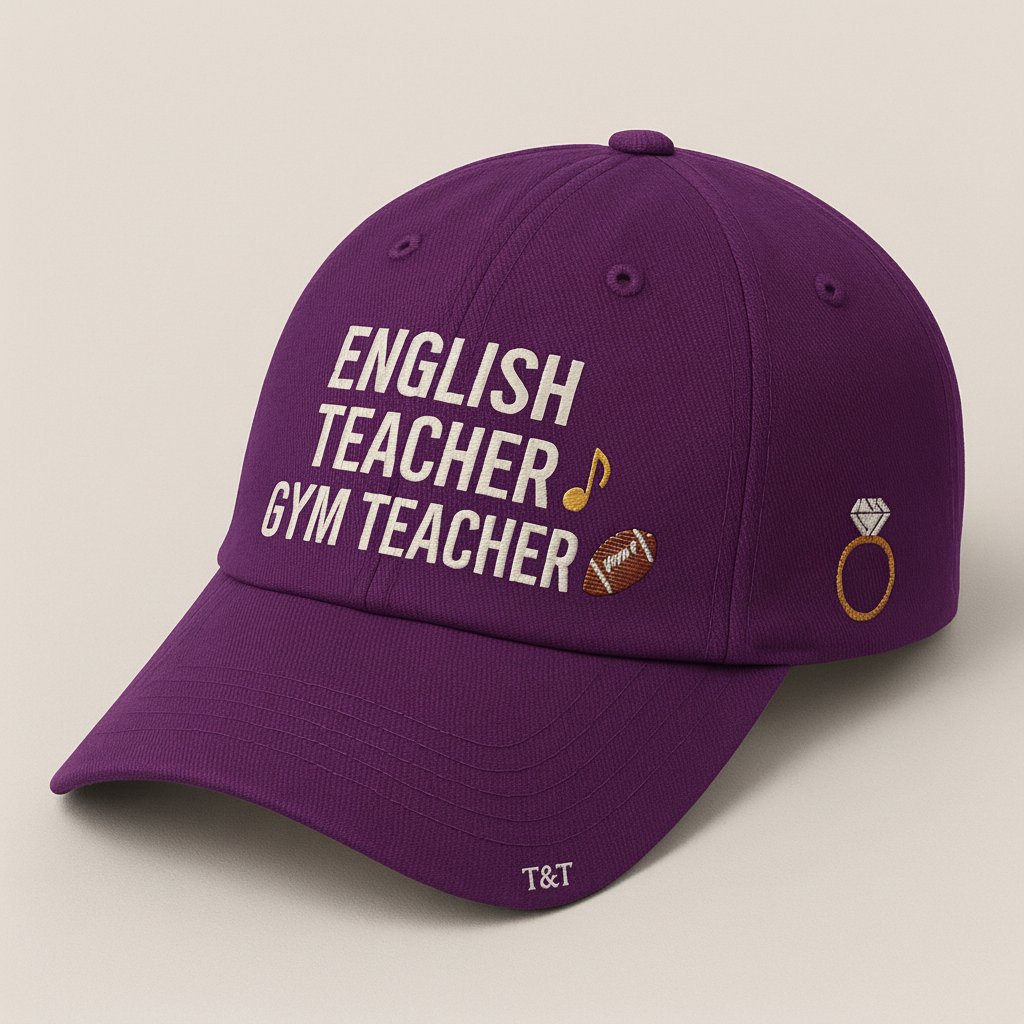 ENGLISH TEACHER 🎵 GYM TEACHER 🏈 💍 Cap