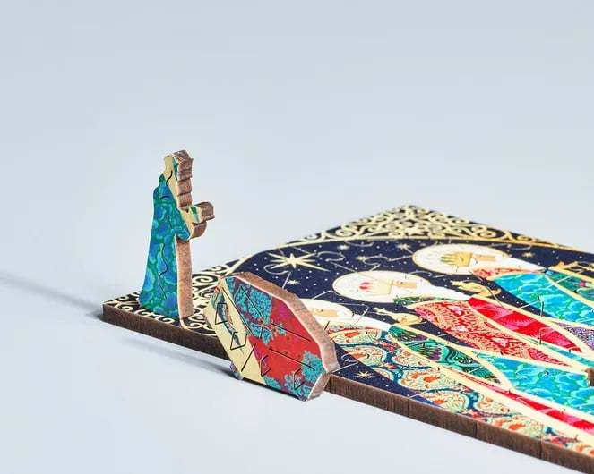 🏆Flash Sale⚡ 50K+ SOLD! Almost Gone-💥🧩24 Days Of Christmas Puzzles Advent Calendar,Best Gifts