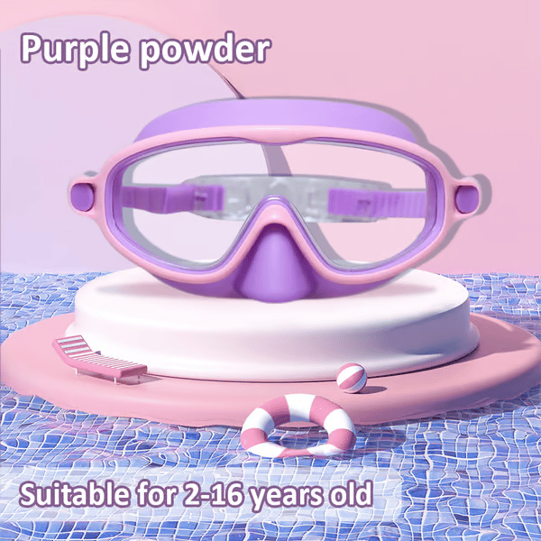 🏊‍♀️Last Day Buy 1 Get 1 Free🏊‍♀️-HD children's large frame waterproof and anti-fog swimming goggles🏊‍♀️