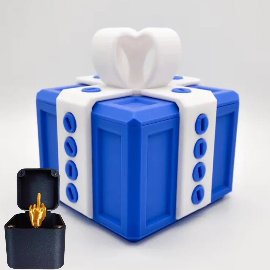 🎁 The Prank Box – Hilarious Screw Challenge with Middle Finger Surprise 🤪🖕 Perfect Gag Gift for All Occasions!