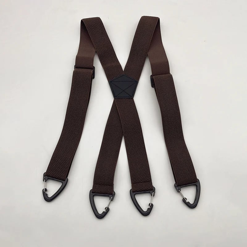 Men's X-Back Suspenders with Hook Clips