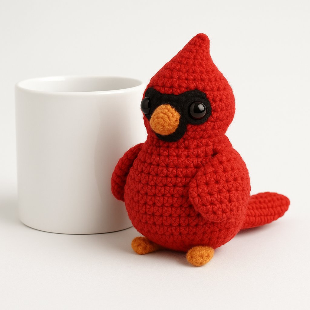 🐦 Emotional Support Cardinal – Always With You ❤️