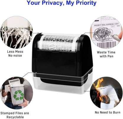 🔥Privacy Protection Security Roller Stamp — Address & Billing Info Blocker