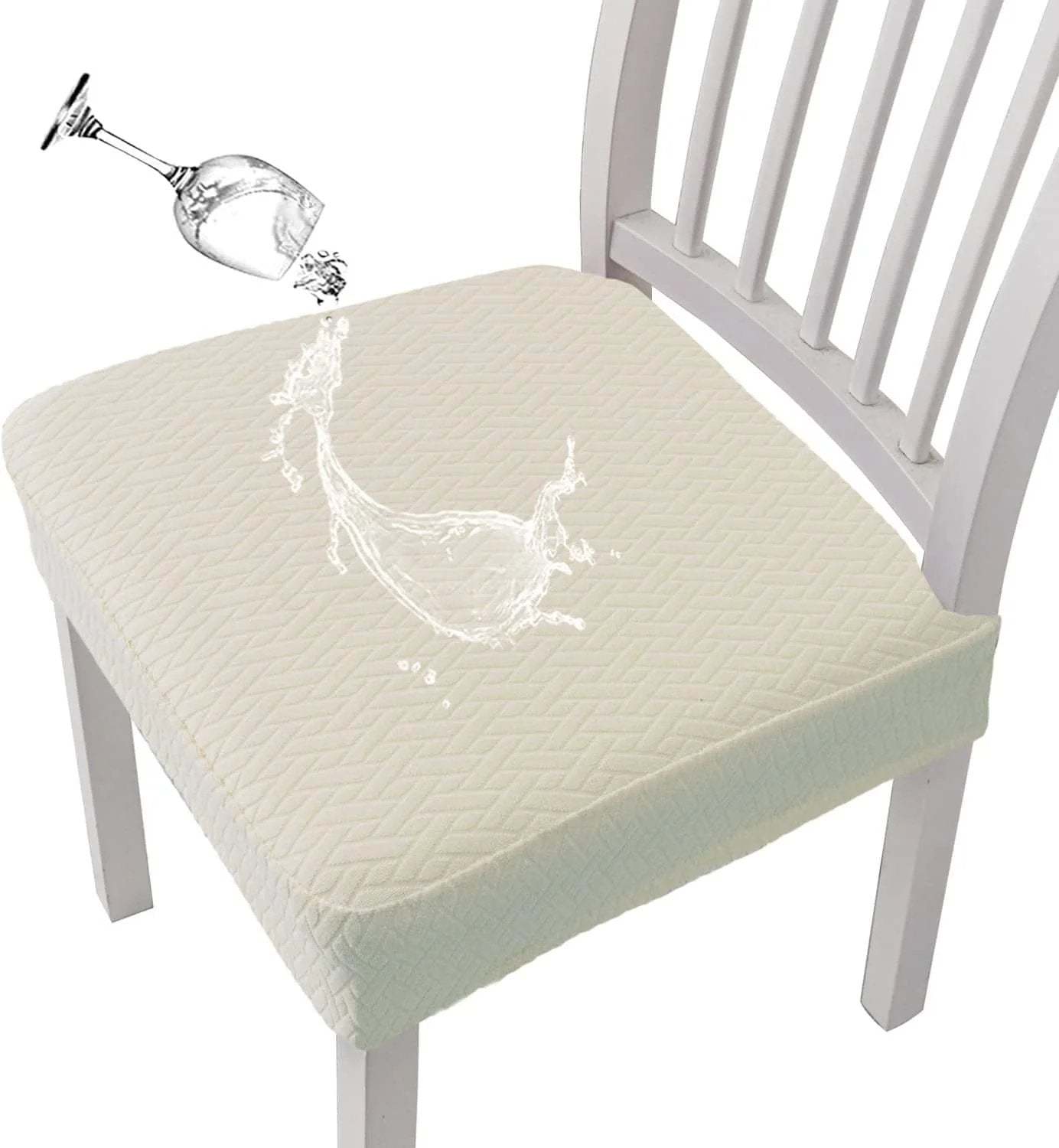⛱️🔥 Waterproof Jacquard Chair Covers! Durable, Stylish & Easy-Clean 🪑✨