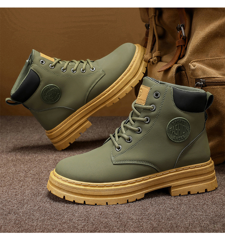 💪Men's Martin Boots – Durable, Waterproof & Wear-Resistant