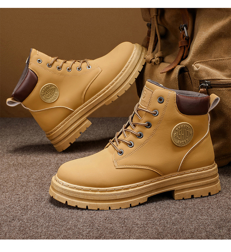 💪Men's Martin Boots – Durable, Waterproof & Wear-Resistant