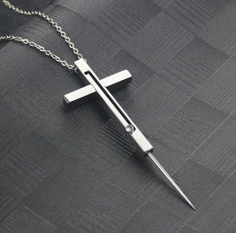 ✝Guardian Cross Self-Defense Necklace🪡