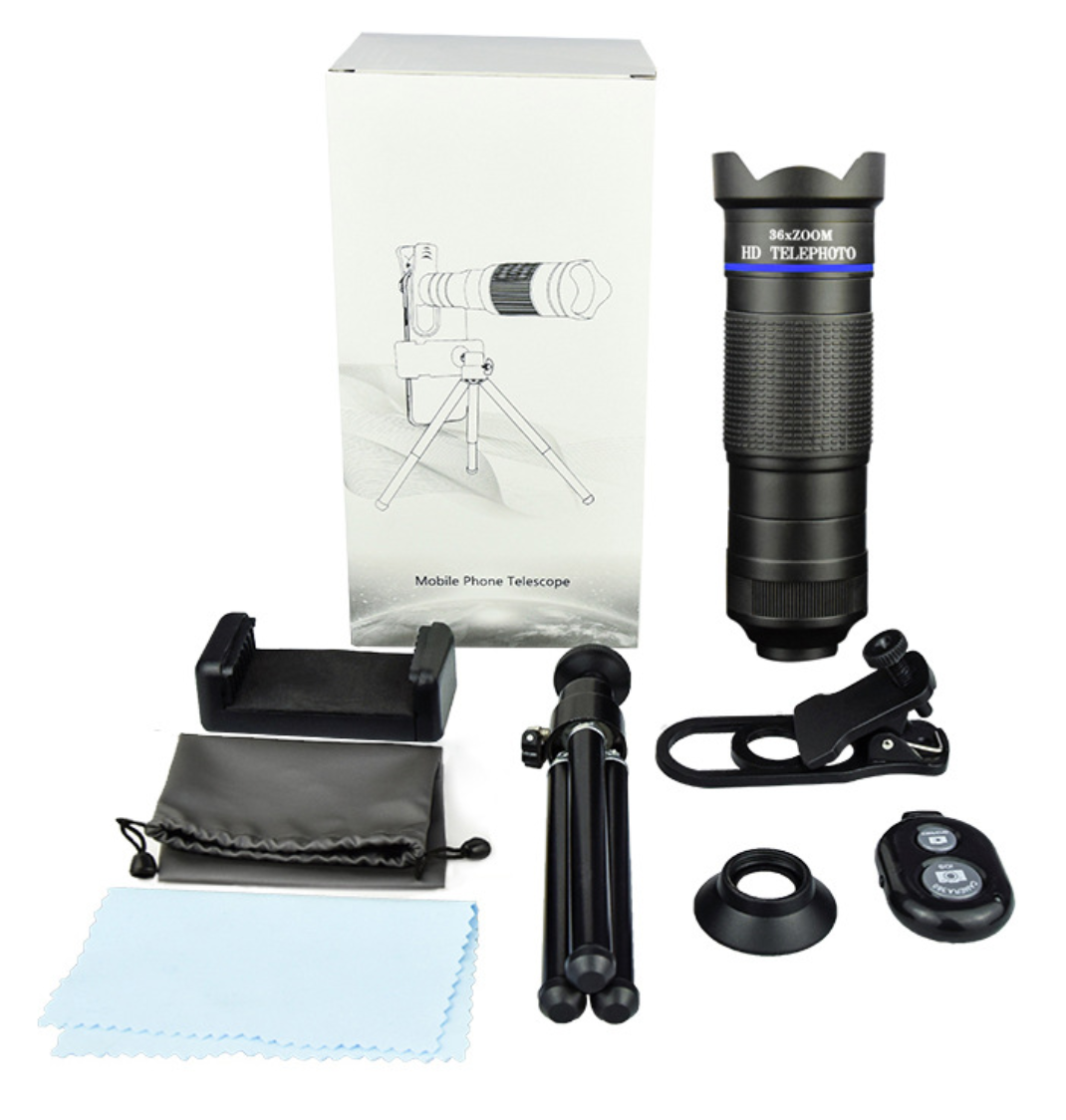📷36X HD Telephoto Lens Kit for Smartphones