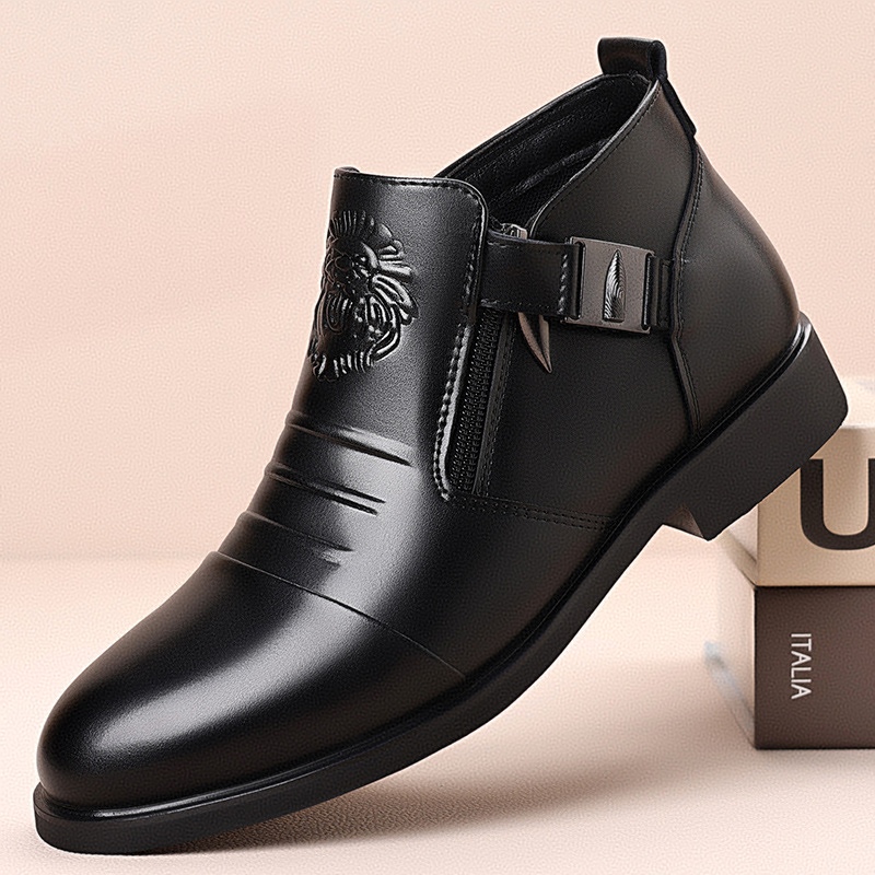 High-grade Genuine Cowhide Business Shoes, Stylish & Comfortable