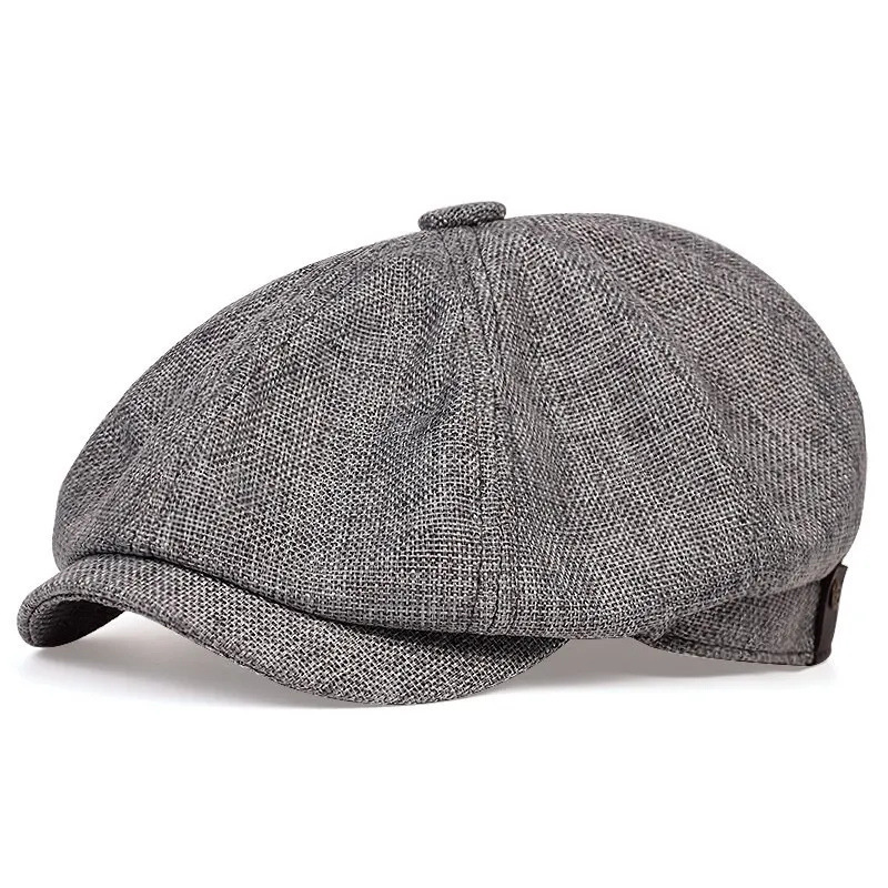 Vintage Newsboy Cap | Premium Fabric, Timeless Style