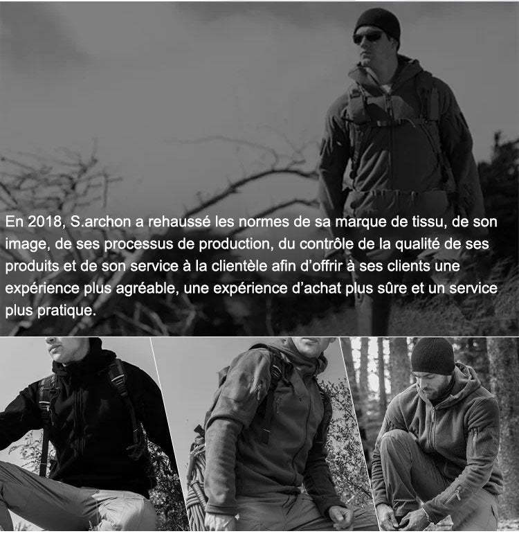 🎄 Convient aux hommes et aux femmes🎁 Veste chaude matelassée double couche unisexe （ 50% DE RÉDUCTION ）