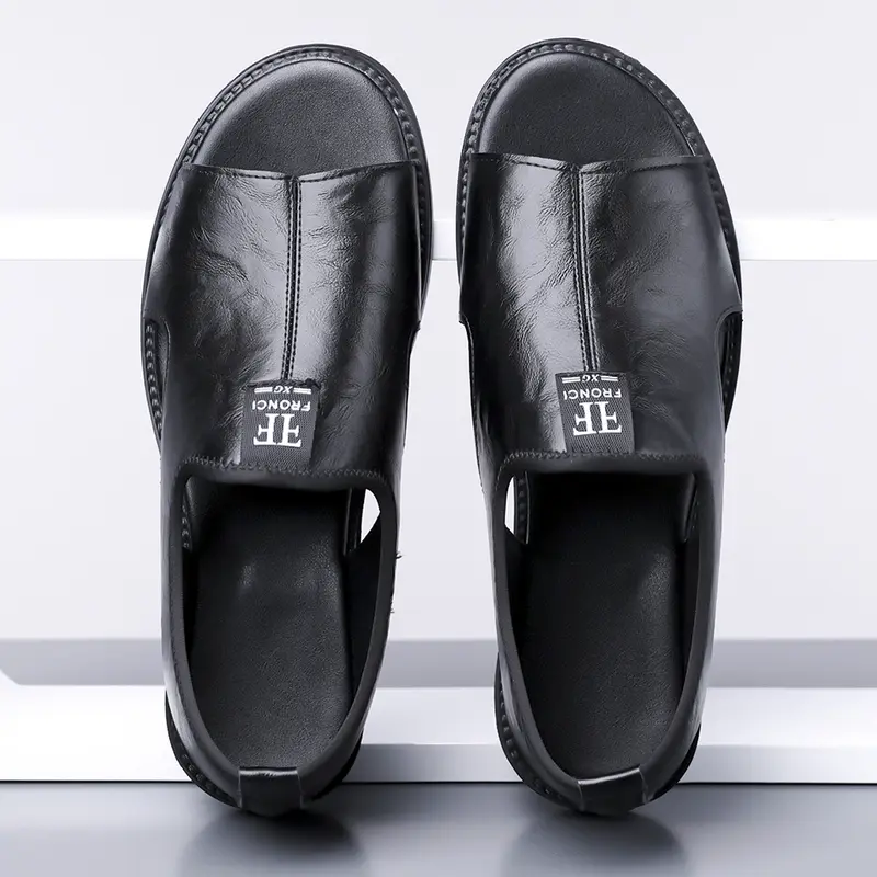 🔥Men’s Non-Slip Breathable Leather Sandals🏖️