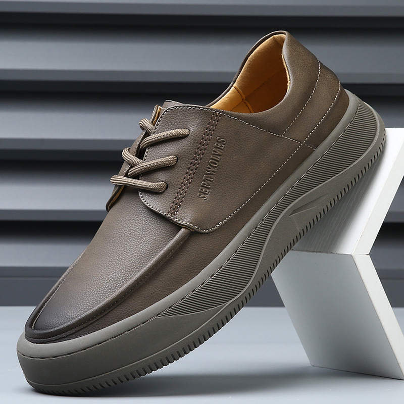 🔥 2025 Men’s Leather Sneakers 👟