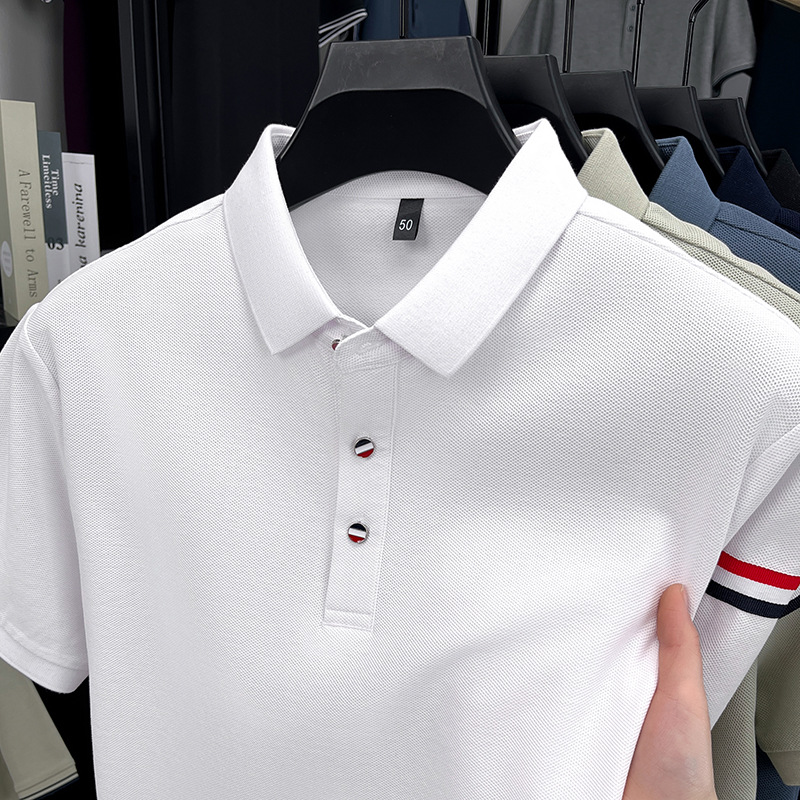 [Copy]👕Men's Summer Polo Shirt ☀️｜Lightweight & Wrinkle-Free