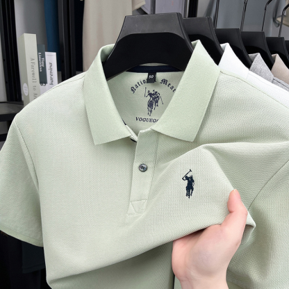 🔥👕Men’s Cotton Polo Shirt｜Simple & Stylish